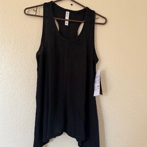 Glyder Wave Tank Top Women’s Small Black Racerback NWT